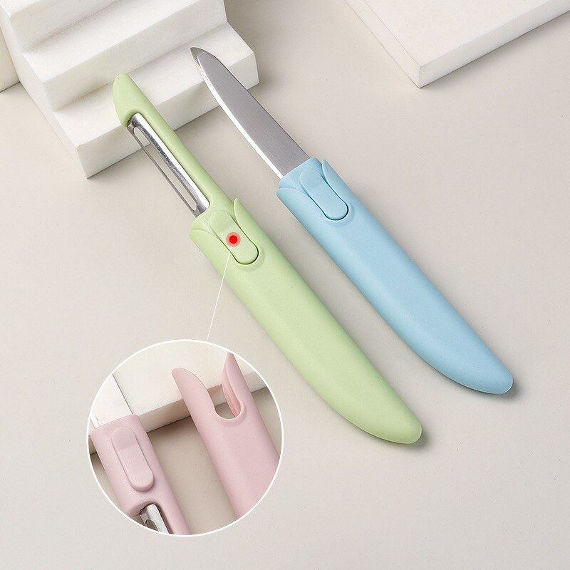 Kitchen Gadgets For Arthritic Hands - ツーインワンピーラーステンレス鋼フルーツピーラーキッチンナイフダブルエンドメロンピーラーキッチン調理ツール