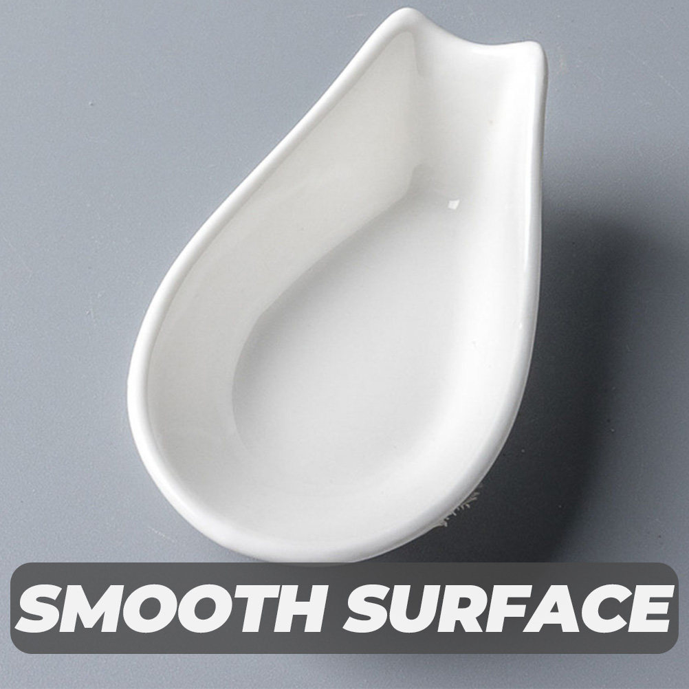 Kitchen Gadgets Must Have - 4個セット セラミックスプーンレスト スプーンホルダー コーヒーステーション キッチンカウンター ストーブトップ