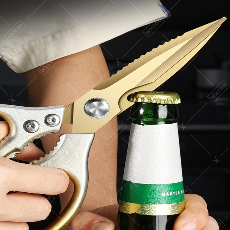 WXCOO ステンレス鋼キッチンはさみ多機能家庭用切断ツール - Kitchen Gadgets For Arthritic Hands のレビューと価格