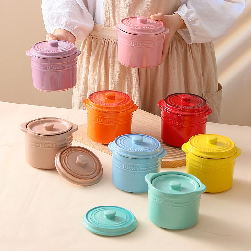 二重蓋セラミックボウル、鳥の巣蒸し卵ボウルデザートカップスト - Kitchen Gadgets For Arthritic Hands のレビューと価格