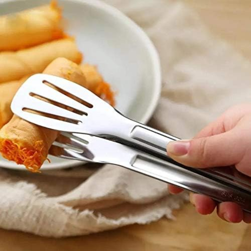ステンレス製フードトング キッチン用品 ビュッフェ調理ツール - Kitchen Gadgets For Arthritic Hands のレビューと価格