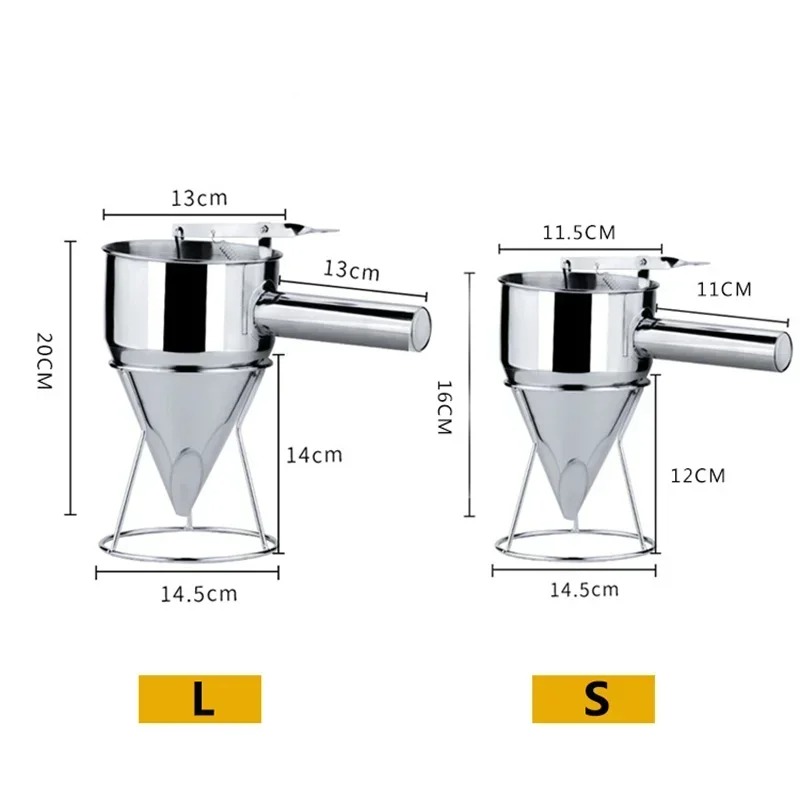 600/1200MLステンレス製液体漏斗ディスペンサー、タコ - Kitchen Gadgets Oxo のレビューと価格