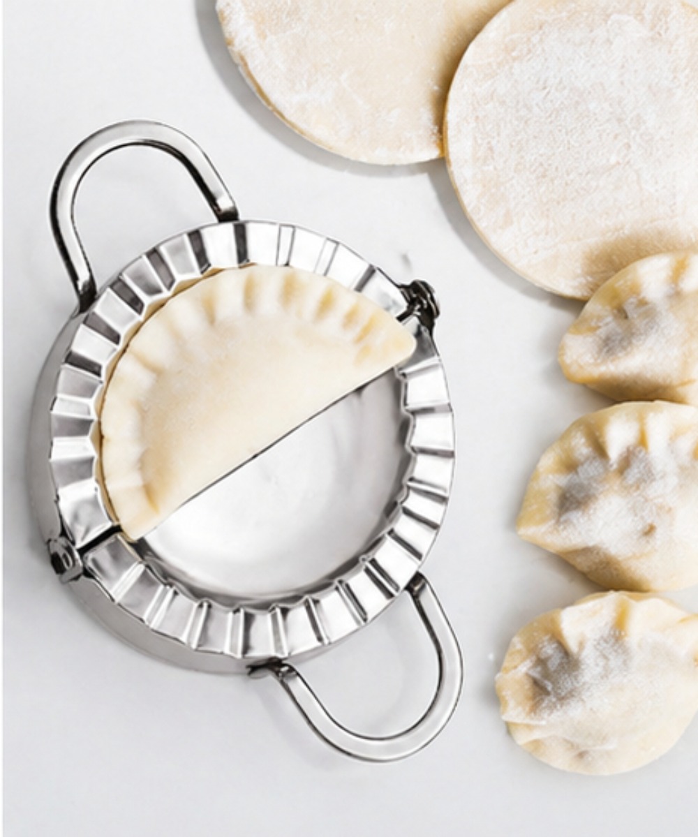 手動餃子メーカー ステンレス製 ラッパーモールドプレス ラビ - Kitchen Gadgets Useful のレビューと価格