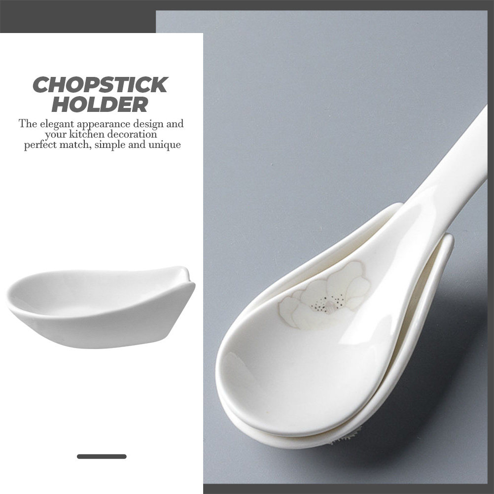 4個セット セラミックスプーンレスト スプーンホルダー コー - Kitchen Gadgets Must Have のレビューと価格