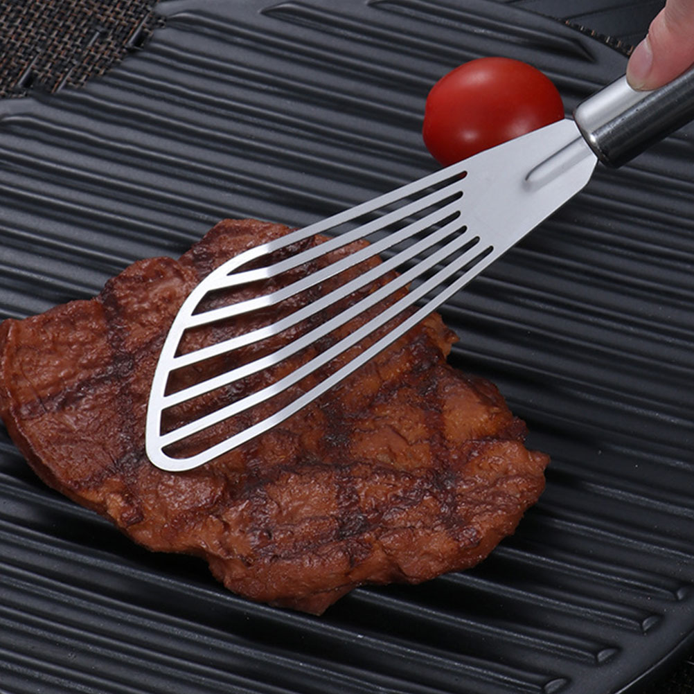 3 個ステンレス鋼スパチュラステーキフライ魚用スロット付きタ - Kitchen Gadgets For Arthritic Hands のレビューと価格