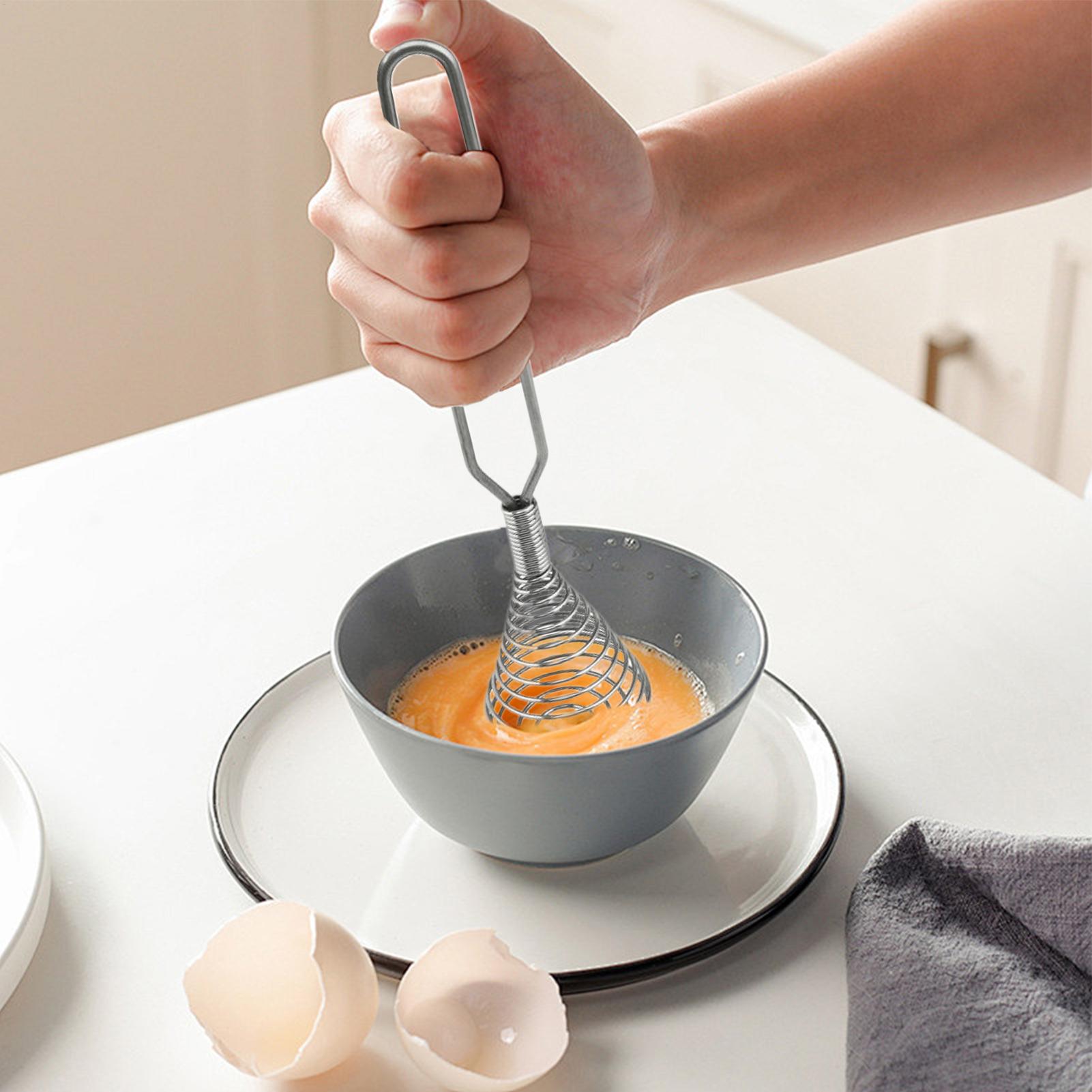ステンレス製ハンドウィスク、スプリングコイルエッグビーター、 - Kitchen Gadgets For Arthritic Hands のレビューと価格