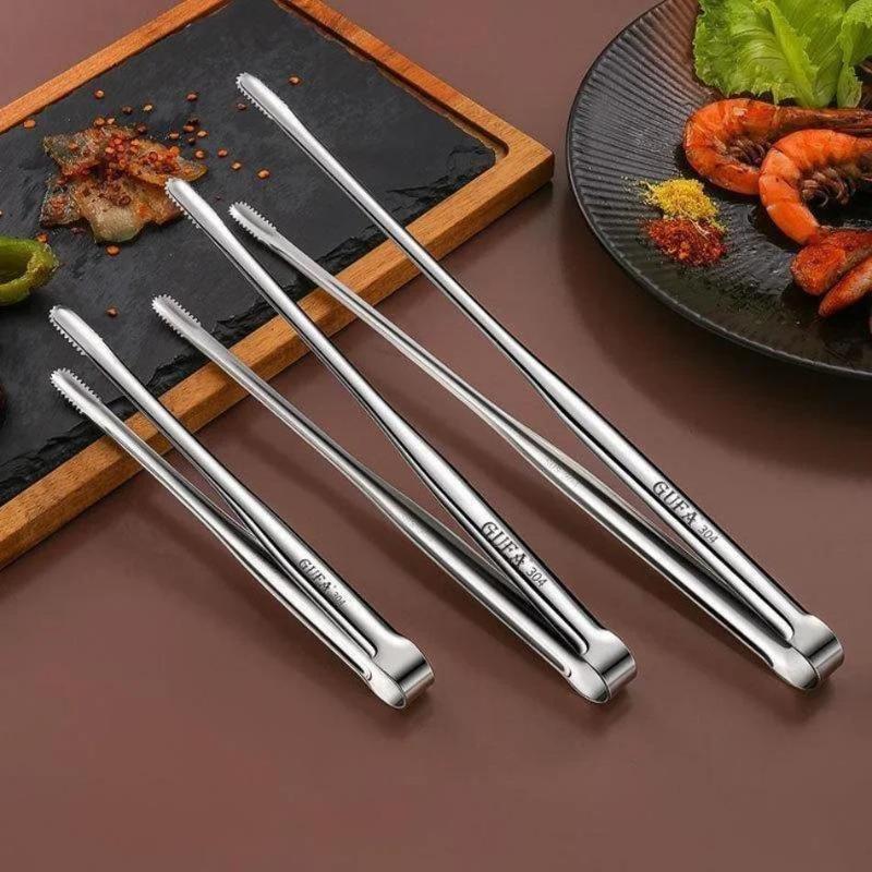 ステンレス製調理用トング 韓国バーベキューフードグリッパー  - Kitchen Gadgets For Arthritic Hands のレビューと価格