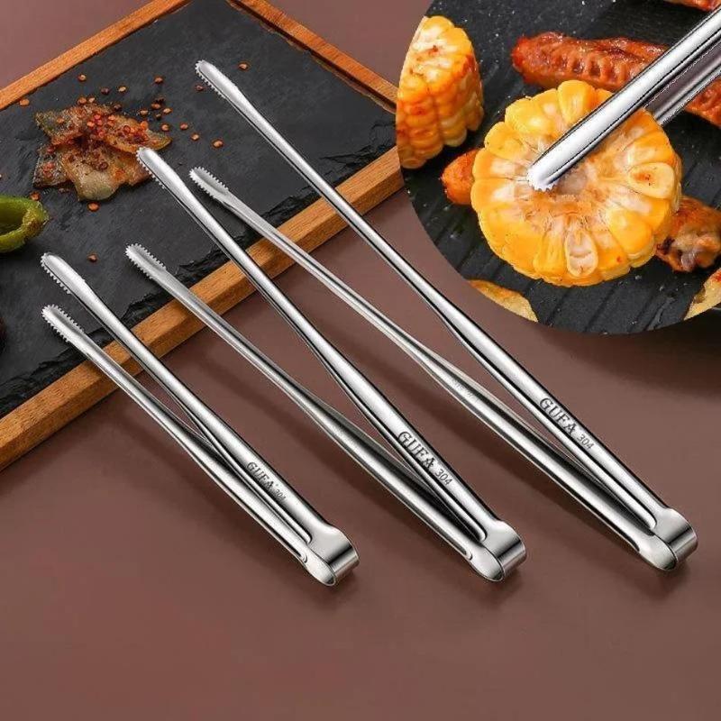 ステンレス製調理用トング 韓国バーベキューフードグリッパー  - Kitchen Gadgets For Arthritic Hands のレビューと価格