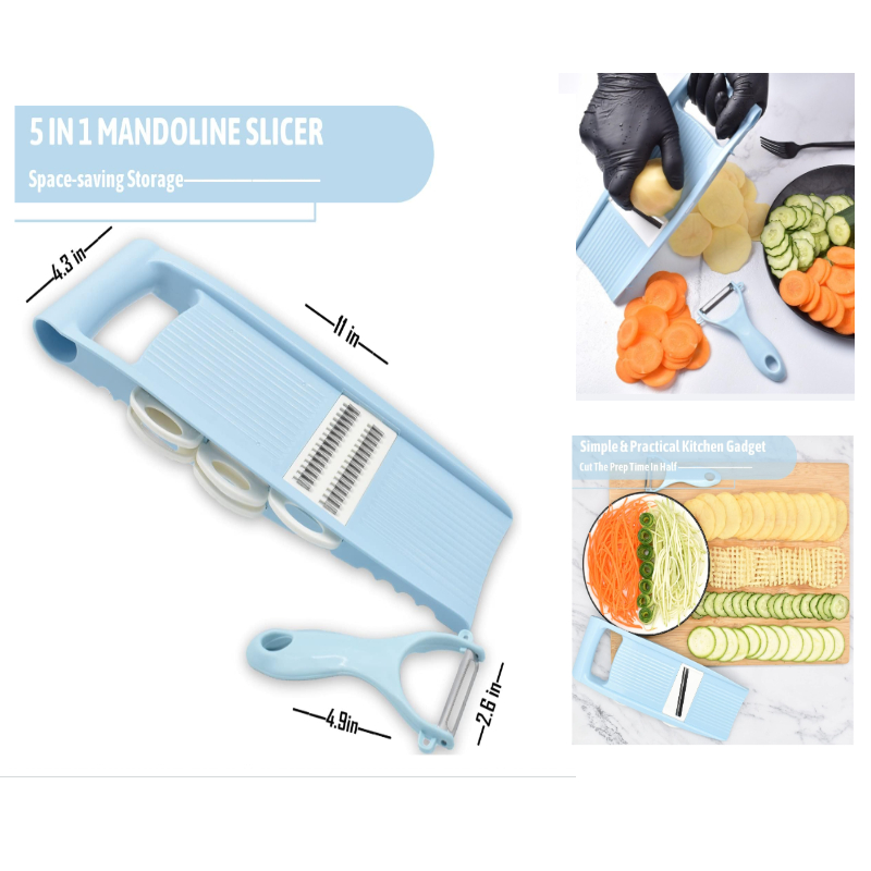 新しい多機能野菜チョッパー、ステンレス製カッター、家庭用ハン - Kitchen Gadgets Useful のレビューと価格