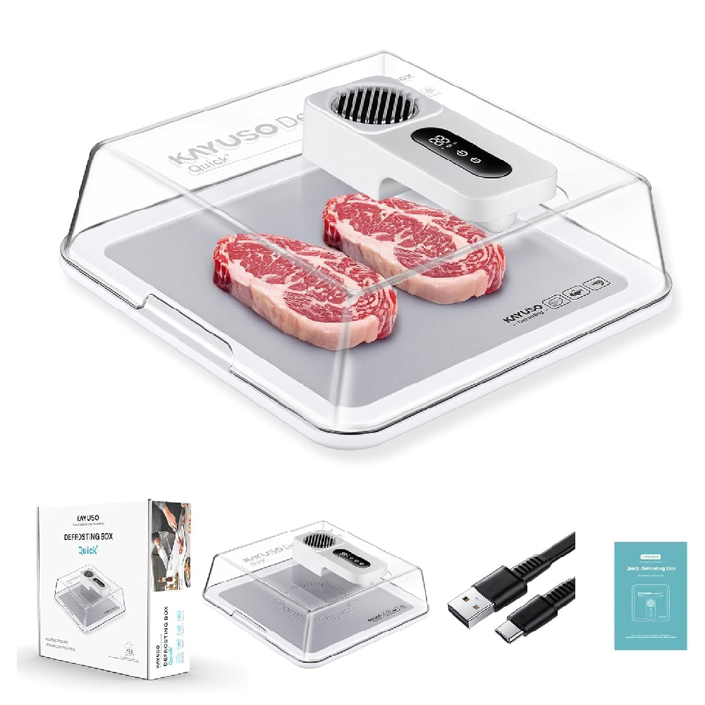 急速解凍食品用トレイ、効率的な肉解凍プレート、家庭用電気キッ - Kitchen Gadgets Useful のレビューと価格